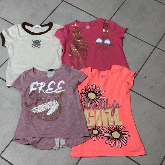 Beautees, Wonder Nation Kids Girls‎ Clothes Bundle Shirts size M (7/8). - Picture 1 of 7